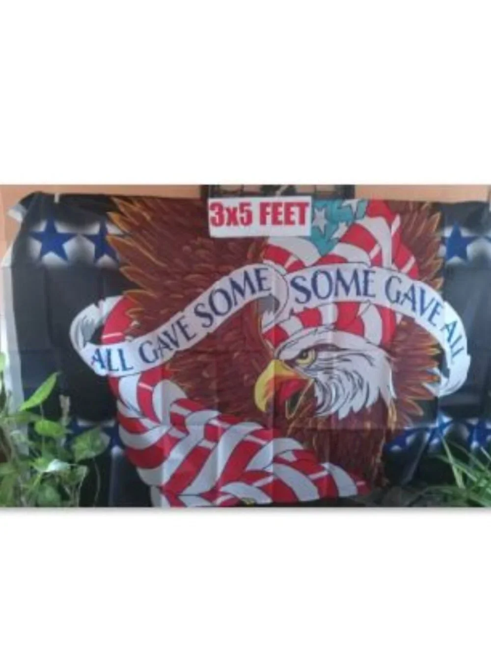 POW 3x5 USA Flag American Eagle